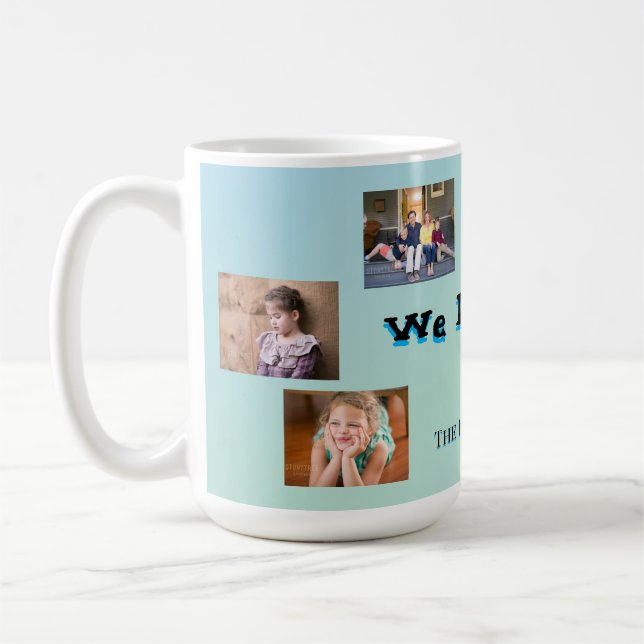 Caneca De Café Aqua Blend 6-Photo Nana Tribute (Esquerda)