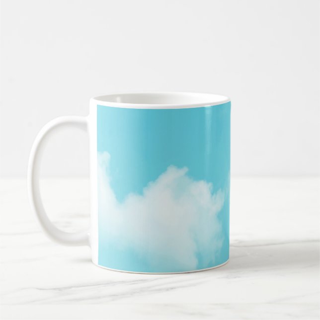 Caneca De Café Aqua céu azul (Esquerda)