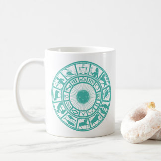 Caneca De Café Aqua Zodiac Mug