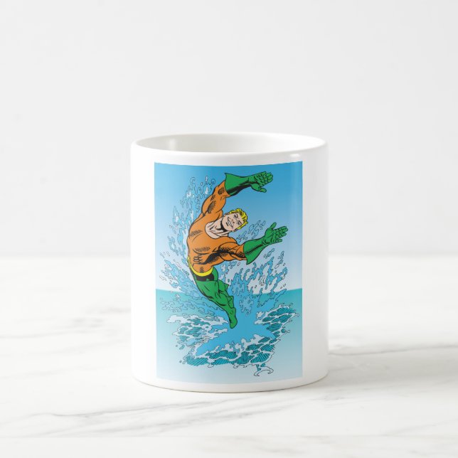 Caneca De Café Aquaman sai do mar (Centro)