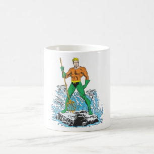 Caneca De Café Aquaman Stands com Pitchfork