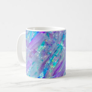 Caneca De Café Aquamarine e Ametist Crystal