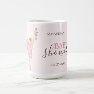 Caneca De Café Aquarela Bailarina Quebra-Nozes Churrasco de Bebê
