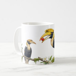 Caneca de Café Aquarela de Amor Verdadeiro do Cala