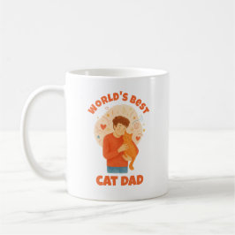 Caneca De Café Aquarela de Foto Personalizada do Melhor Pai de Ga