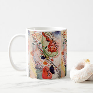 Caneca De Café Aquarell Serenity de Wassily Kandinsky