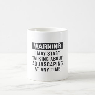 Caneca De Café Aquário Aquarista Alerta Aquário