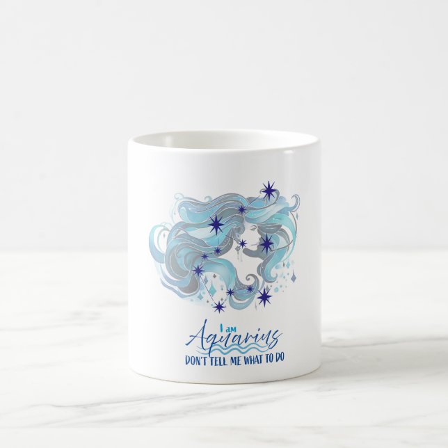 Caneca De Café Aquarius Girl Mug (Centro)