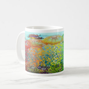 Caneca De Café Aquatic Fantasy