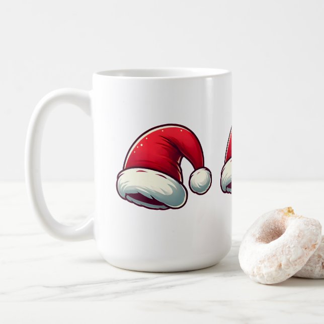 Caneca De Café Aquecedor Alegre do Cérebro (Com Donut)