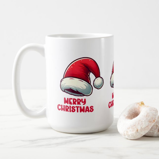 Caneca De Café Aquecedor Alegre do Cérebro (Com Donut)