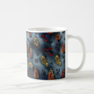 Caneca De Café Aquecendo Mugs no Natal
