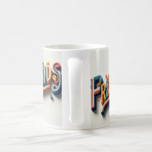 Caneca De Café Aquele com café/amigos/mug/amor