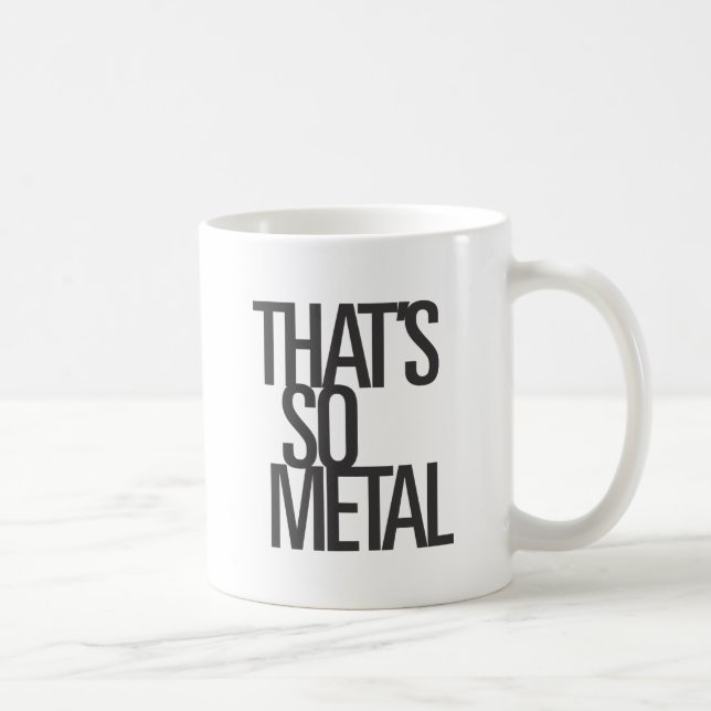 Caneca De Café Aquele é assim metal (Direita)