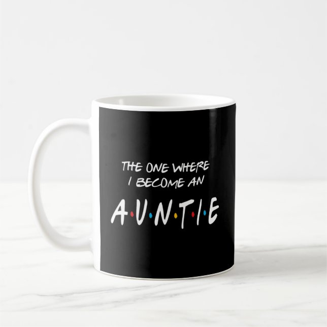 Caneca De Café Aquele Onde Eu Me Tornei Uma Tia (Esquerda)