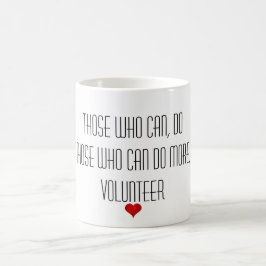 Caneca De Café Aqueles que podem fazer mais citações voluntárias