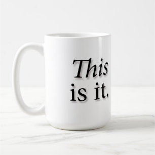 Caneca De Café Aqui é Mug