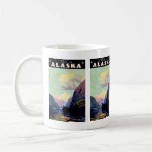 Caneca De Café Aqui é o Alaska Coffee Mug