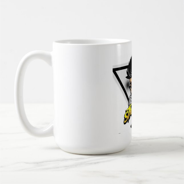 Caneca De Café Aqui estão algumas ideias de título para canecas:  (Esquerda)