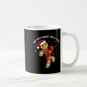 Caneca De Café Aqui fora parecendo um lanche Luz engraçada de Nat