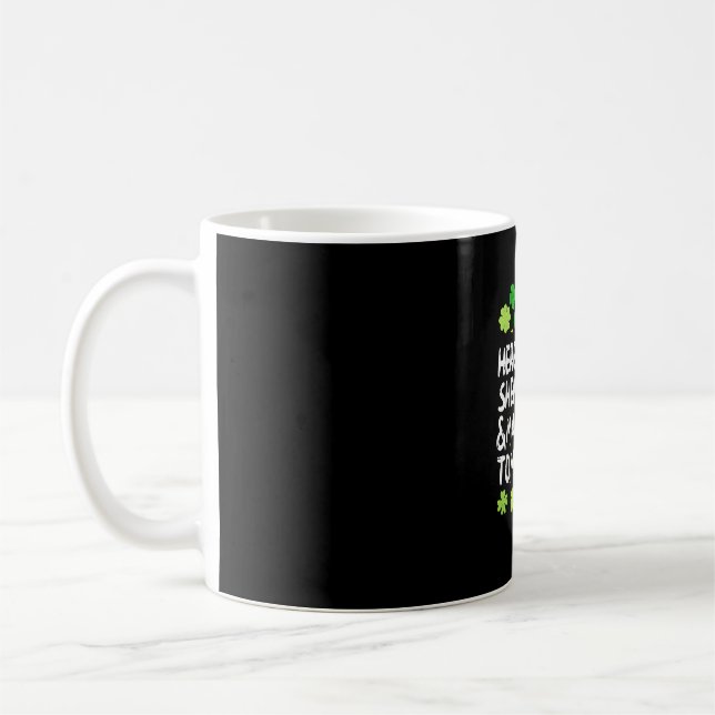 Caneca De Café Aqui Para A Rua Da Tomtoleria Shenanigans Malarkey (Esquerda)