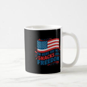 Caneca De Café Aqui Para Os Cachorros E A Liberdade Vintage 4 De