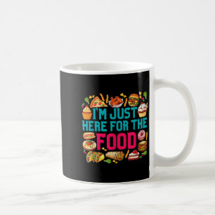Caneca De Café aqui por Comida Humor Divertido Comida Divertida A