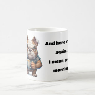 Caneca De Café Aqui vamos nós outra vez, Mug