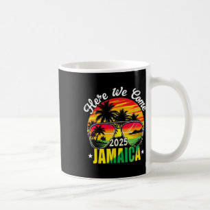 Caneca De Café Aqui Vemos Jamaica 2025 Férias Familiares Viagem M