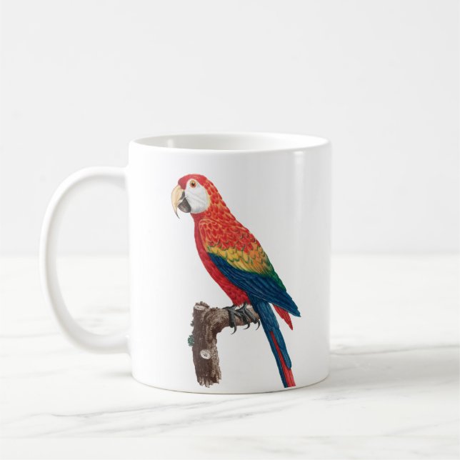 Caneca De Café Ara Canga Parrot (Esquerda)