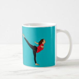 Caneca De Café Arabesque azul
