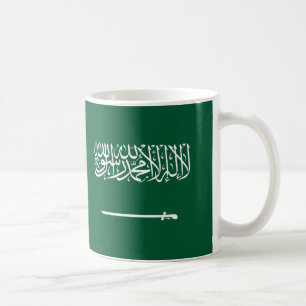 Caneca De Café Arábia Saudita Sinalizador Cerâmico Coffee Mug