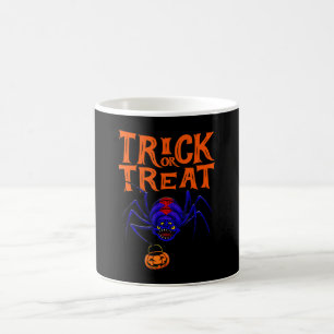 Caneca De Café Aranha-Aranha Ou Tratar Camisa-Camisa Dia de as Br