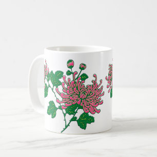 Caneca De Café Aranha-Chinesa - Cristamais Rosa-Coral