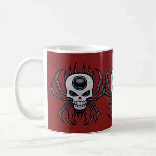 Caneca De Café Aranha-do-crânio