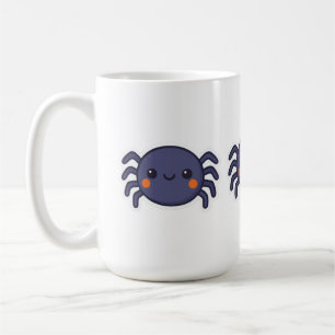 Caneca De Café Aranha Kawaii Cute