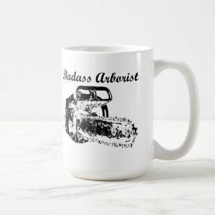 Caneca De Café Arborist de Badass - serra de cadeia