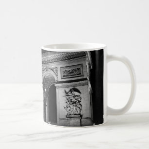 Caneca De Café Arc de Triomphe à noite em Paris