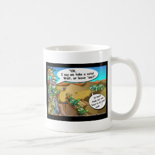 Caneca De Café "Arca de Noé" Camisetas de Cartoon Engraçadas Of