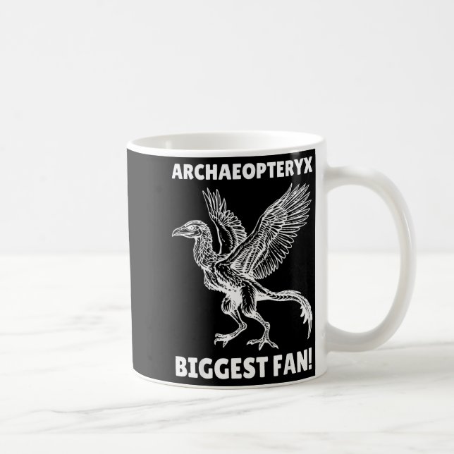 Caneca De Café Archaeopteryx  (Direita)