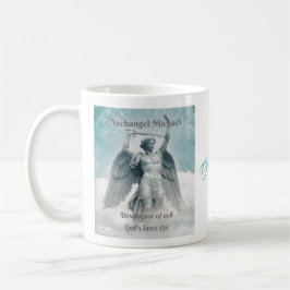 Caneca De Café Archangel Michael Gods - Laser eye Mug