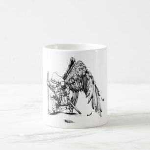 Caneca De Café ArchAngel Warrior