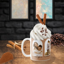 Arches 4 Foto Terracotta | Casal Lâmpada + Nomes C