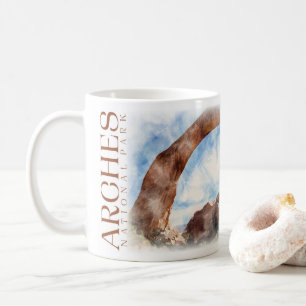 Caneca De Café Arches National Park Caffee Mug