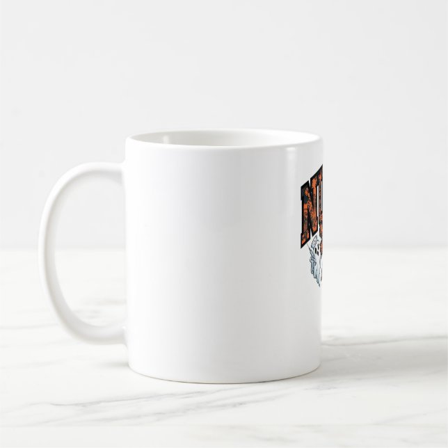 Caneca De Café Arco Clássico de T-Shirt da Enfermeira Assustadora (Esquerda)