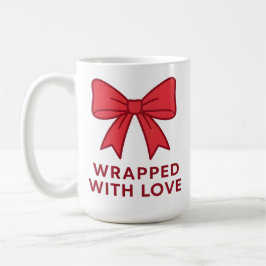 Caneca De Café Arco Cor-De-Rosa Envolvido Com Aestética De Coquet