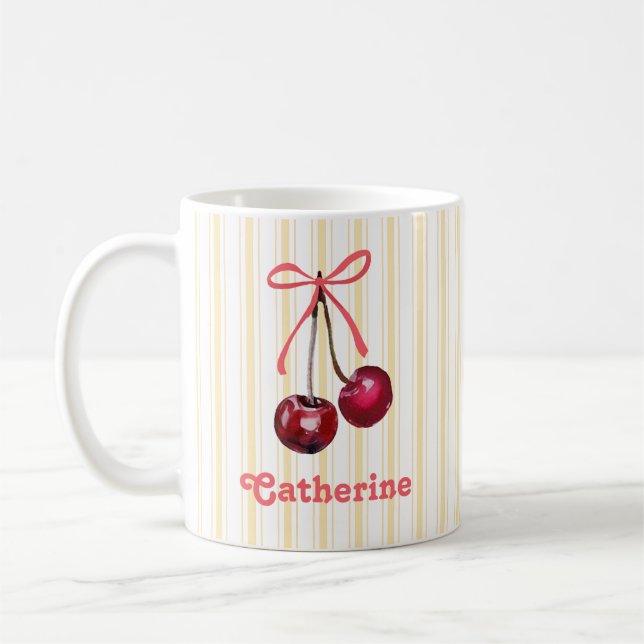 Caneca De Café Arco de Cherry com Cura Girly (Esquerda)