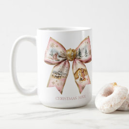 Caneca De Café Arco de Natal Coquette