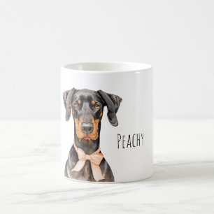 Caneca De Café Arco de Pêssego de Cachorro