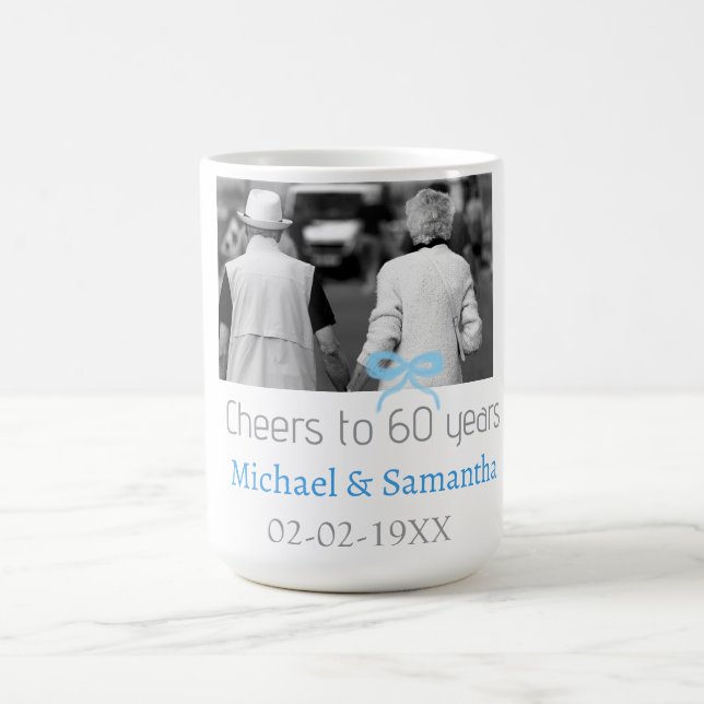 Caneca De Café Arco de PRATA comemora 60 anos de aniversário de c (Centro)